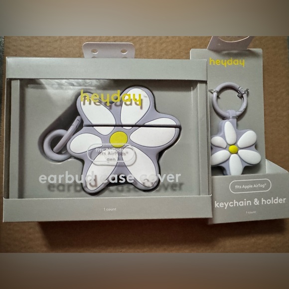 Heyday Earbud Case for Gen 1/2 or Gen 3 PLUS Keychain/Air Tag Holder - Picture 1 of 9